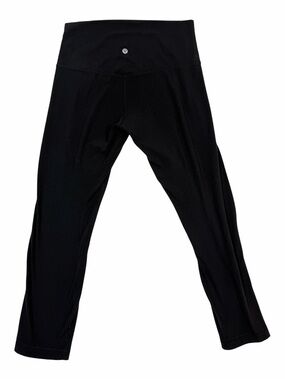 Lululemon Black High Rise Align Leggings Size 8 Inseam 23